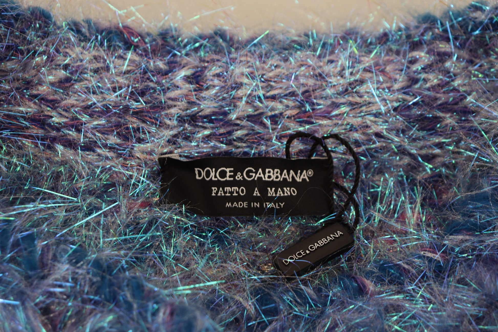 Dolce & Gabbana Multicolor Polyester Fringes Coat Jacket - ClickThatClicks 