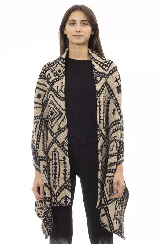 Alpha Studio Brown Wool Women Scarf - ClickThatClicks 
