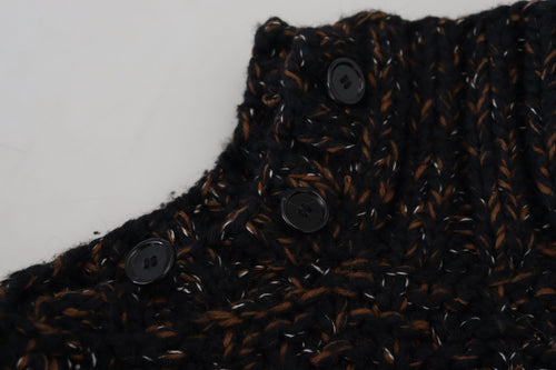 Dolce & Gabbana Brown Fatto A Mano Turtleneck Pullover Sweater - ClickThatClicks 