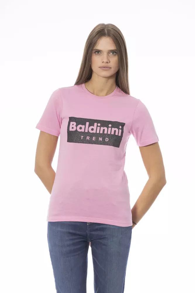 Baldinini Trend Multicolor Cotton Women T-Shirt - ClickThatClicks 