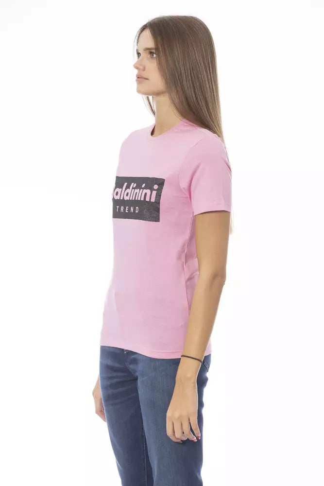 Baldinini Trend Multicolor Cotton Women T-Shirt - ClickThatClicks 