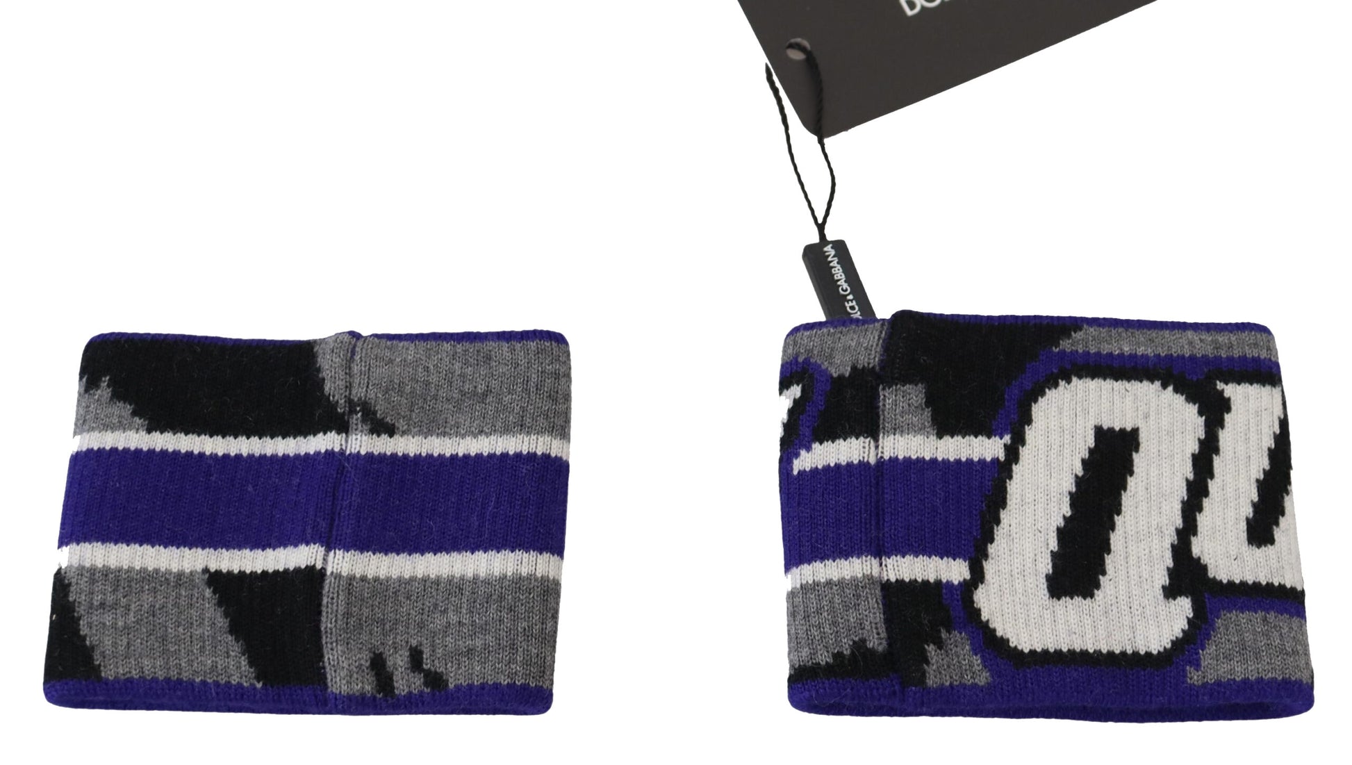 Dolce & Gabbana Purple Logo Two Piece Set Wristband - ClickThatClicks 