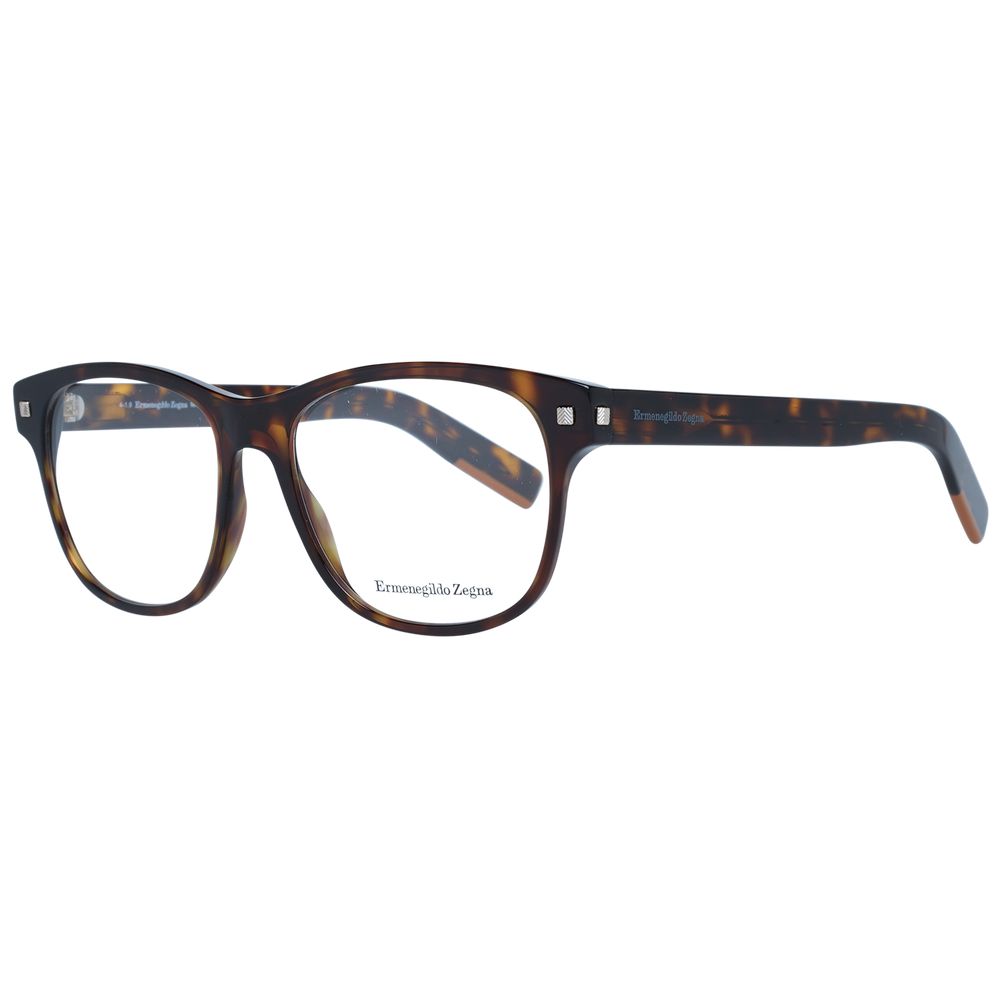 Ermenegildo Zegna Brown Plastic Glasses (Frames) - ClickThatClicks 