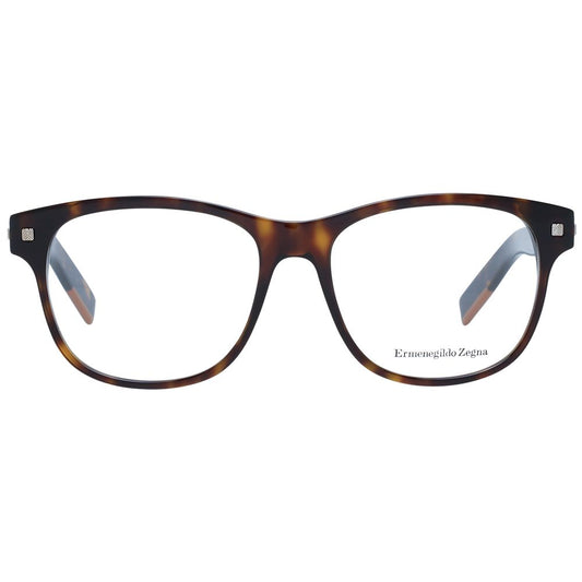 Ermenegildo Zegna Brown Plastic Glasses (Frames) - ClickThatClicks 