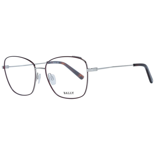 Bally Burgundy Women Optical Frames - ClickThatClicks 