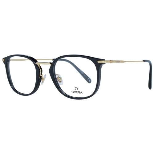 Omega Black Metal & Plastic Glasses (Frames) - ClickThatClicks 