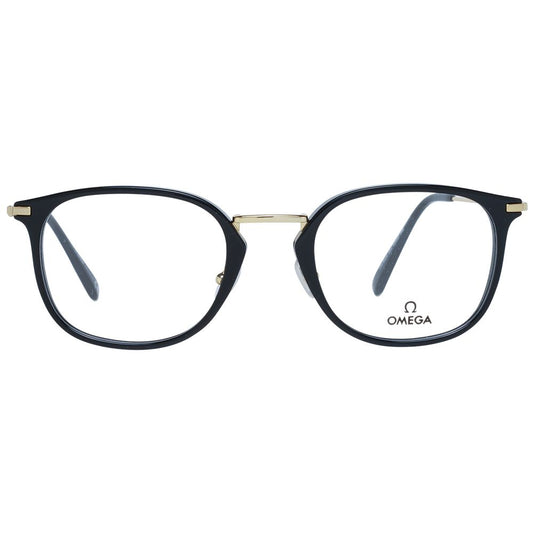 Omega Black Metal & Plastic Glasses (Frames) - ClickThatClicks 
