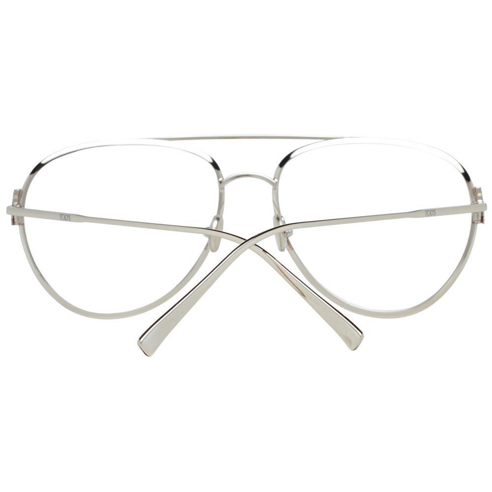 Tod's Gold Metal Glasses (Frames) - ClickThatClicks 
