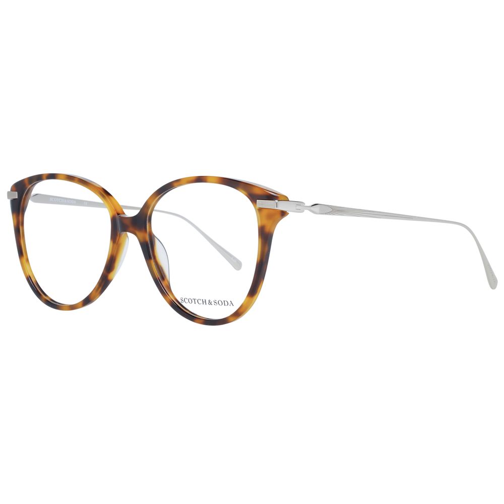 Scotch & Soda Brown Acetate Glasses (Frames) - ClickThatClicks 