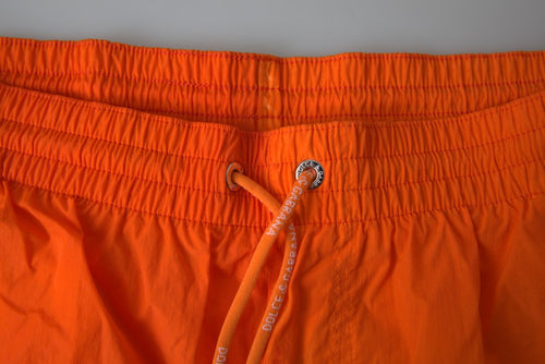Dolce & Gabbana Orange Blue Gradient Beachwear Swimwear Shorts - ClickThatClicks 