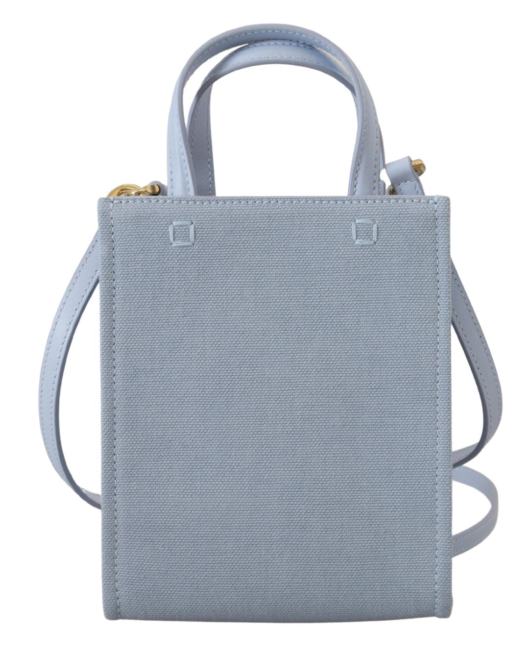 Givenchy Blue Coated Canvas Vertical Cloud Mini Shoulder Bag - ClickThatClicks 