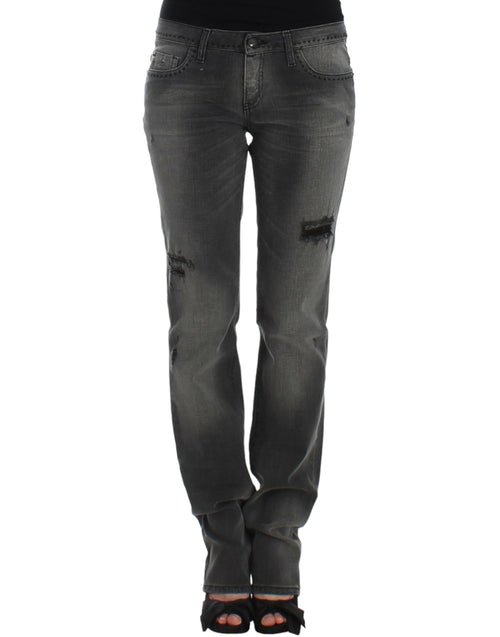 Costume National Gray straight leg jeans - ClickThatClicks 