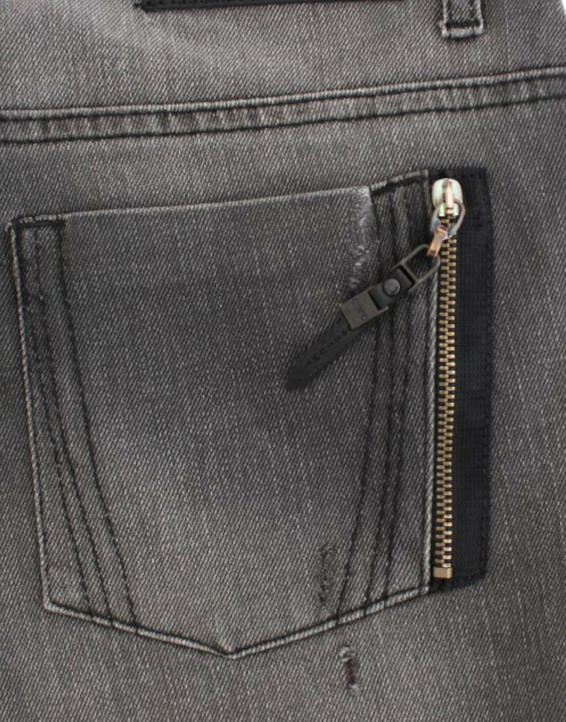 Costume National Gray straight leg jeans - ClickThatClicks 