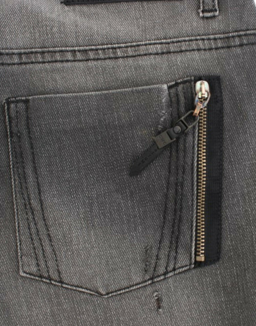 Costume National Gray straight leg jeans - ClickThatClicks 
