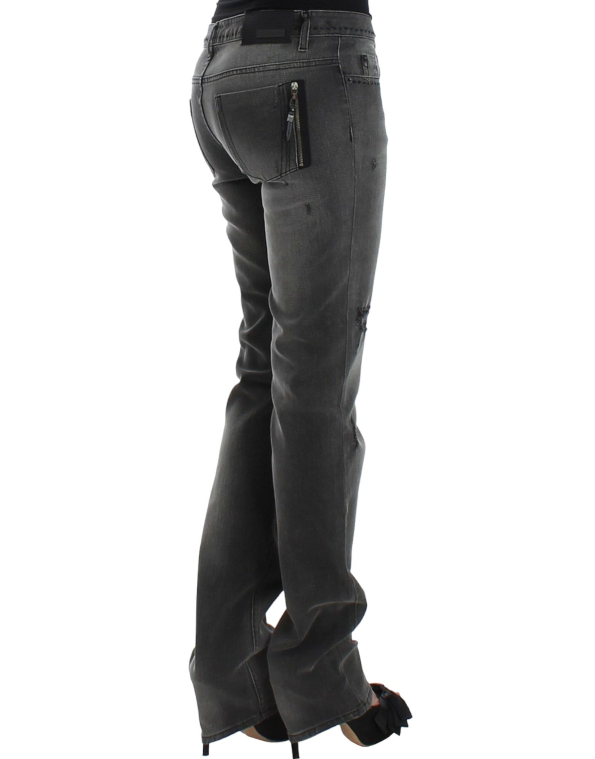 Costume National Gray straight leg jeans - ClickThatClicks 