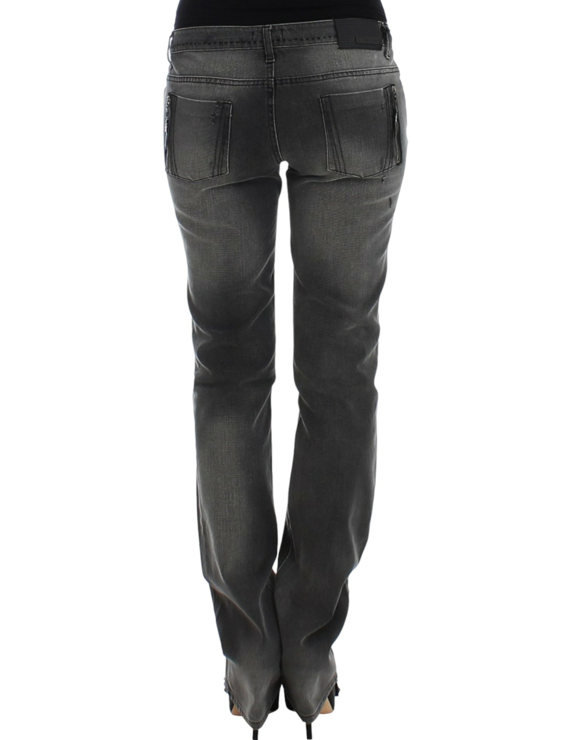 Costume National Gray straight leg jeans - ClickThatClicks 