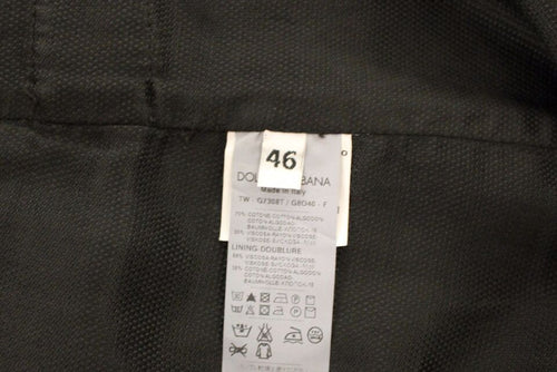 Dolce & Gabbana Black Cotton Viscose Dress Vest Blazer - ClickThatClicks 