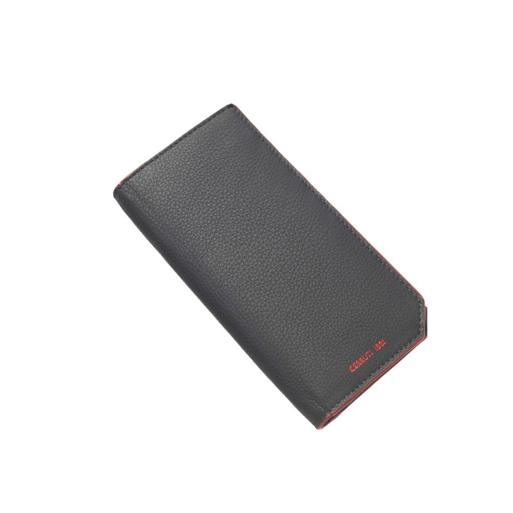 Cerruti 1881 Blue Calfskin Men Wallet - ClickThatClicks 