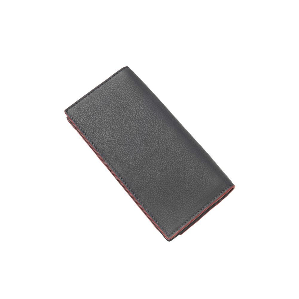 Cerruti 1881 Blue Calfskin Men Wallet - ClickThatClicks 