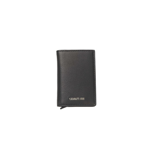 Cerruti 1881 Black Calfskin Men's Wallet - ClickThatClicks 