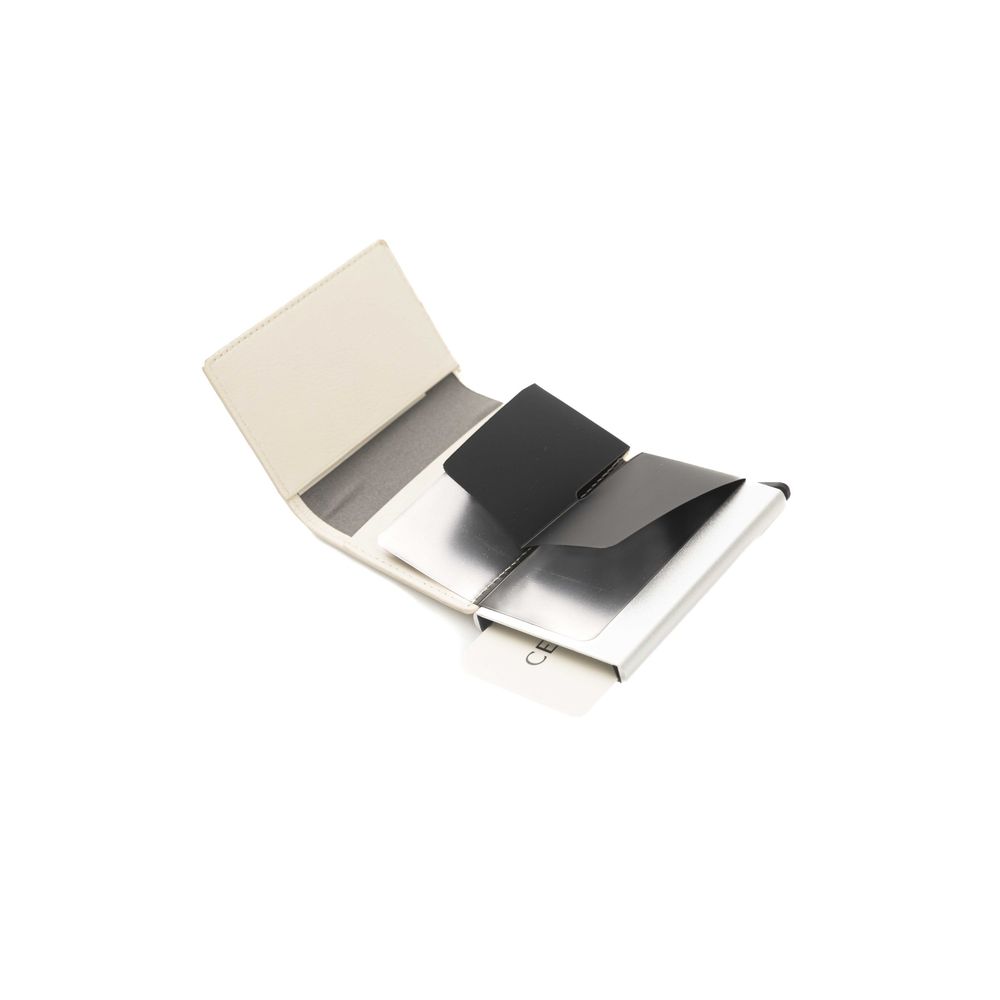 Cerruti 1881 Beige Calfskin Men Wallet - ClickThatClicks 