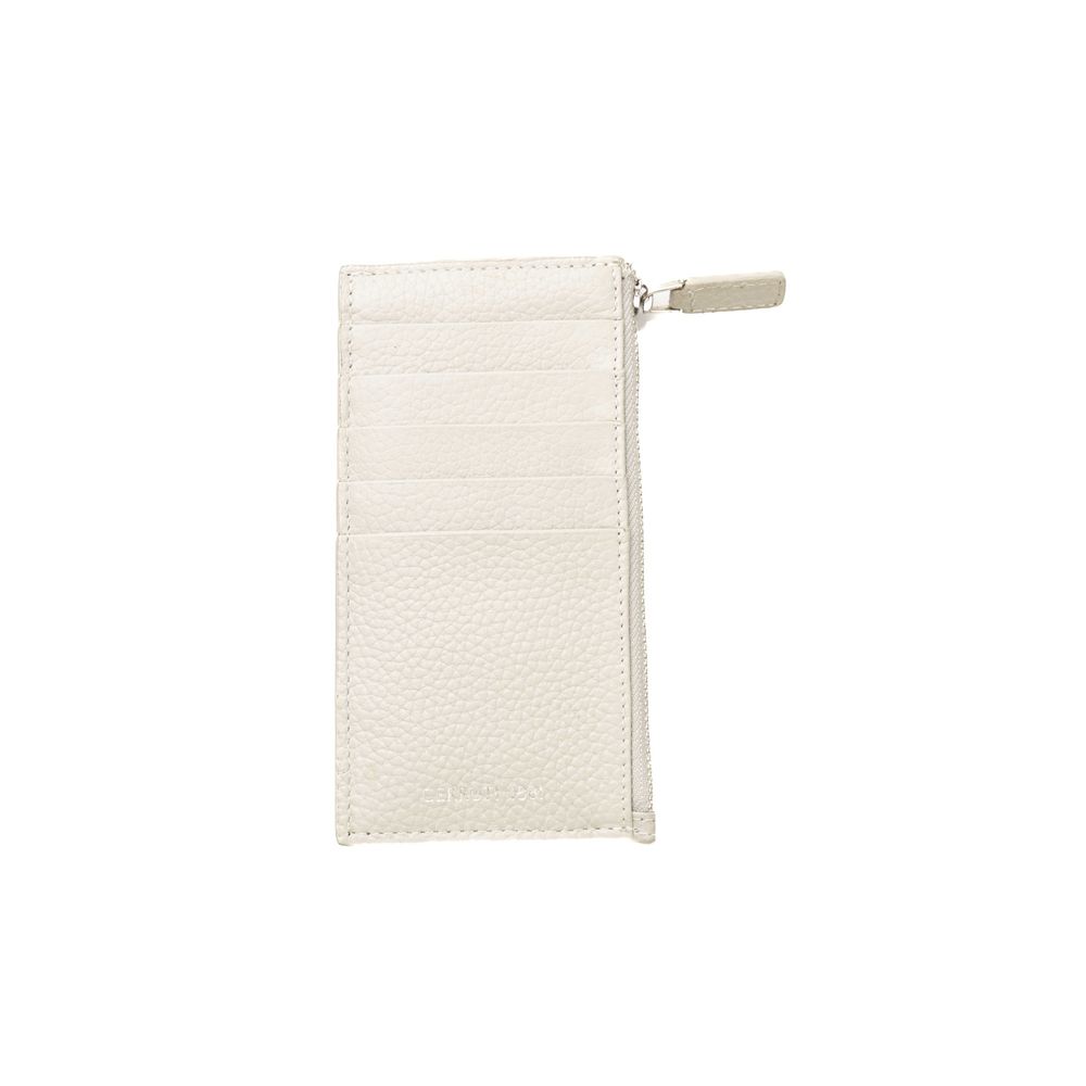 Cerruti 1881 White Leather Men Wallet - ClickThatClicks 
