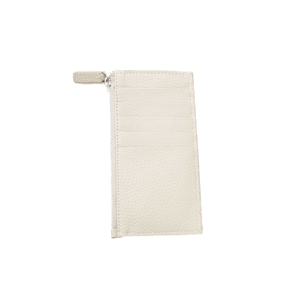 Cerruti 1881 White Leather Men Wallet - ClickThatClicks 