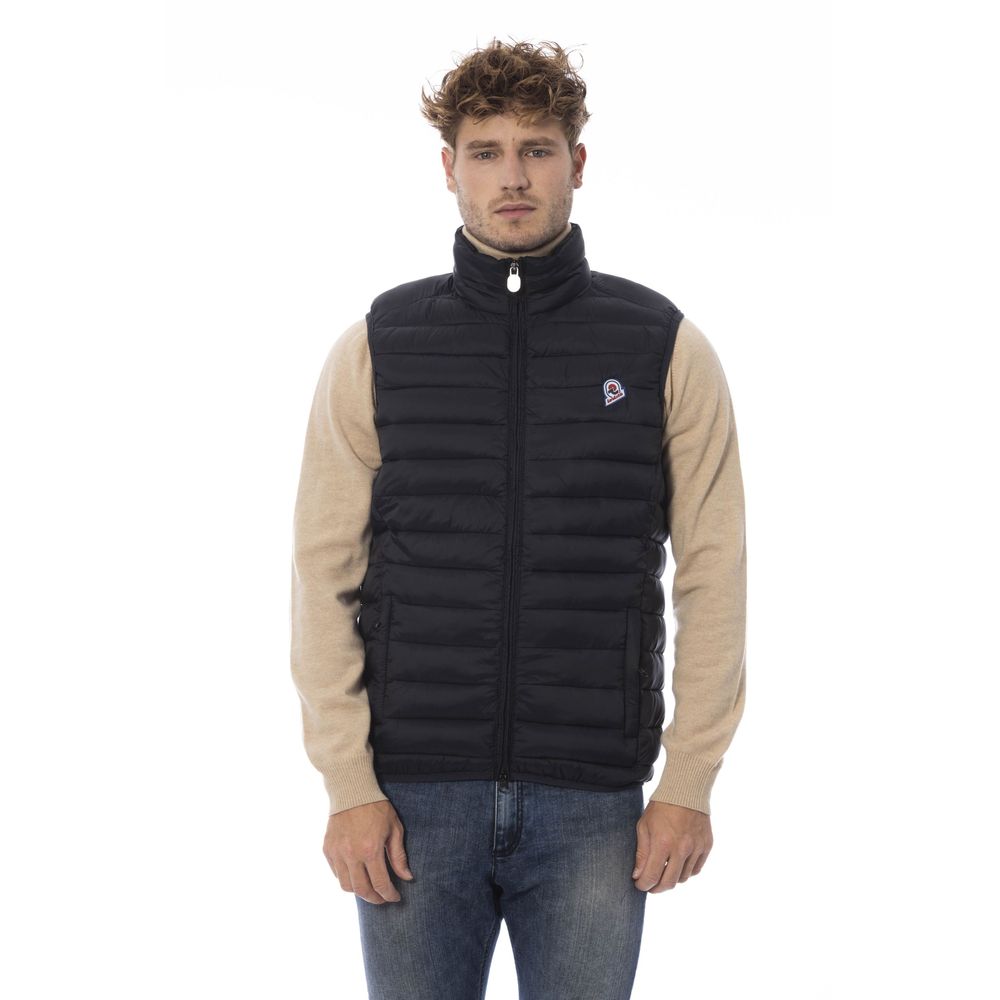 Invicta Black Polyamide Men Vest - ClickThatClicks 