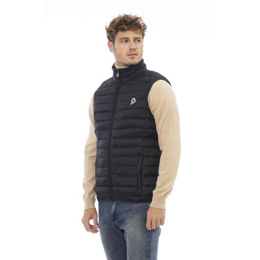 Invicta Black Polyamide Men Vest - ClickThatClicks 
