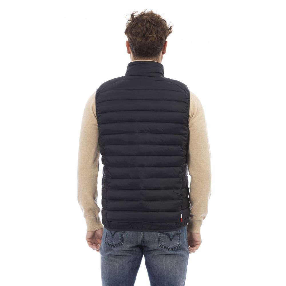 Invicta Black Polyamide Men Vest - ClickThatClicks 