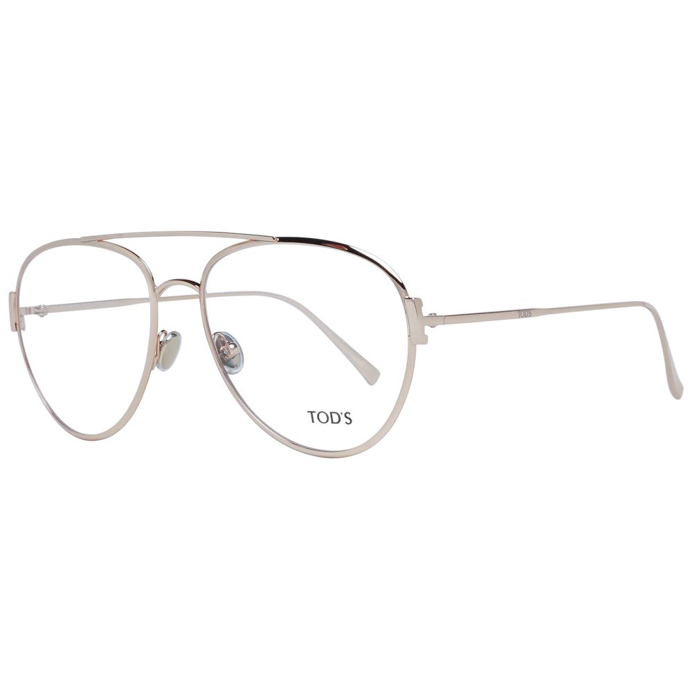 Tod's Gold Metal Glasses (Frames) - ClickThatClicks 