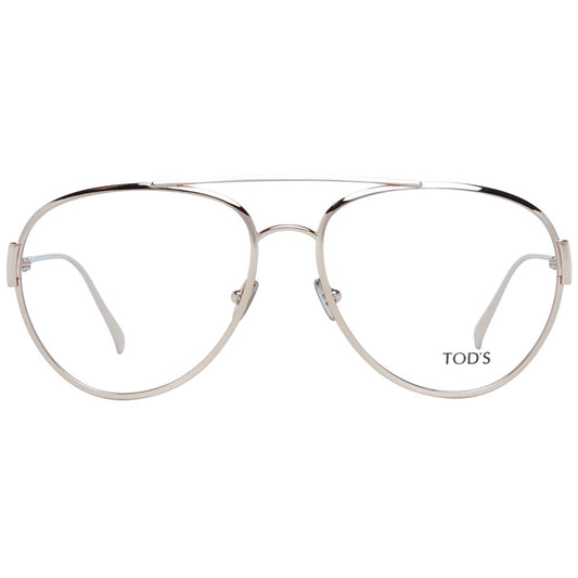 Tod's Gold Metal Glasses (Frames) - ClickThatClicks 
