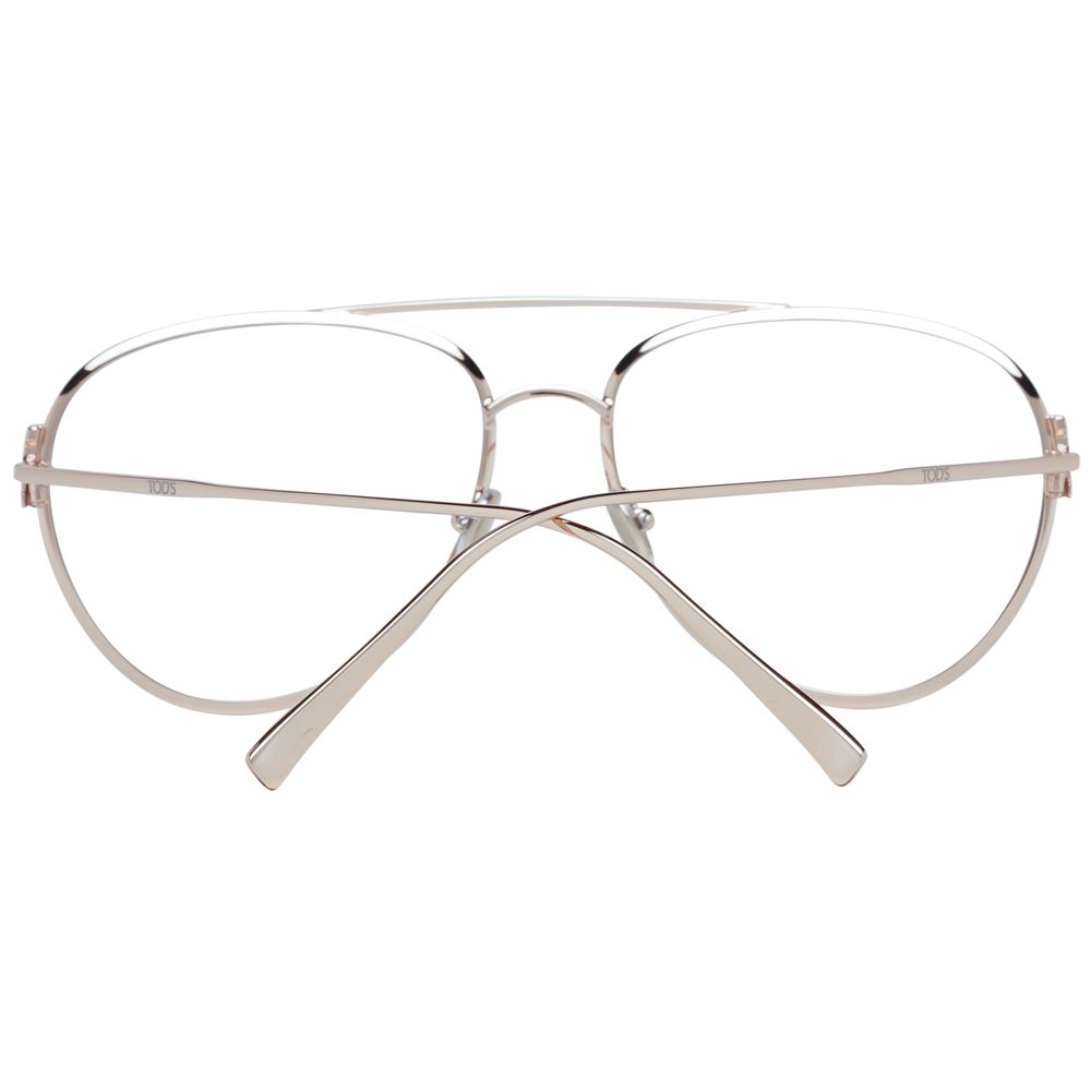 Tod's Gold Metal Glasses (Frames) - ClickThatClicks 
