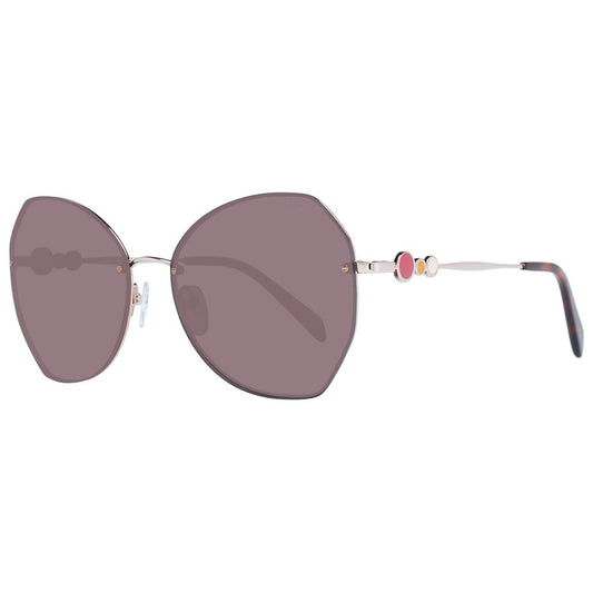 Emilio Pucci Rose Gold Metal Sunglasses - ClickThatClicks 