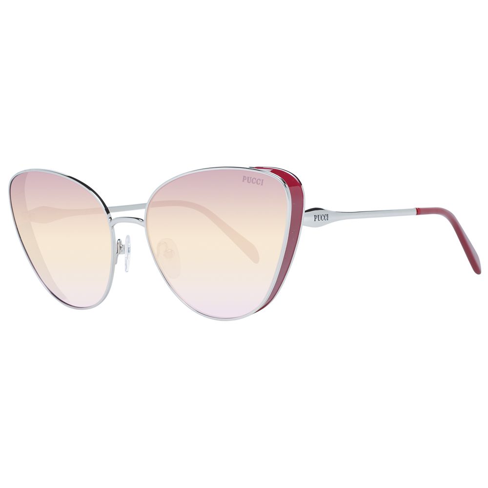 Emilio Pucci Silver Metal Sunglasses - ClickThatClicks 