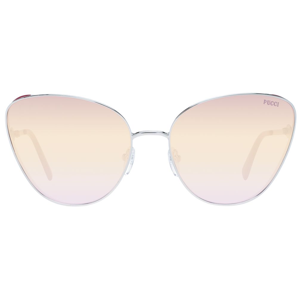 Emilio Pucci Silver Metal Sunglasses - ClickThatClicks 