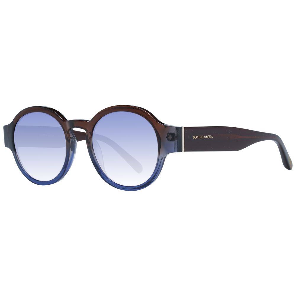 Scotch & Soda Brown Acetate Sunglasses - ClickThatClicks 
