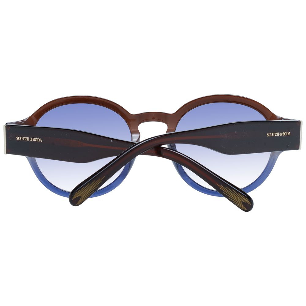 Scotch & Soda Brown Acetate Sunglasses - ClickThatClicks 