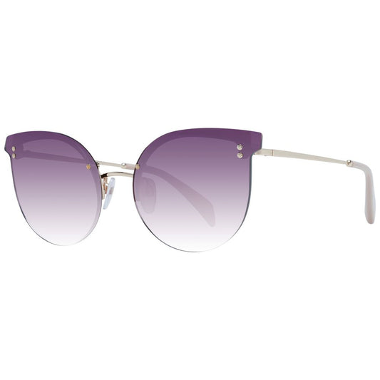 Maje Gold Stainless Steel Sunglasses - ClickThatClicks 
