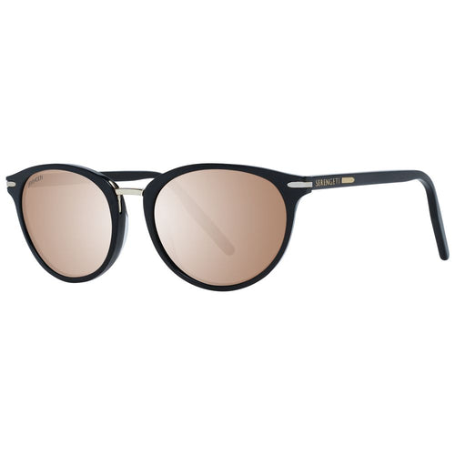 Serengeti Black Acetate & Metal Sunglasses - ClickThatClicks 