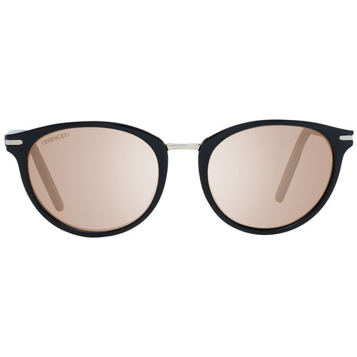 Serengeti Black Acetate & Metal Sunglasses - ClickThatClicks 