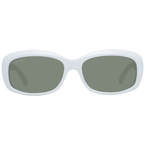 Serengeti White Nylon Sunglasses - ClickThatClicks 