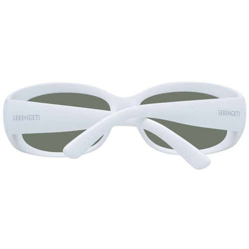 Serengeti White Nylon Sunglasses - ClickThatClicks 