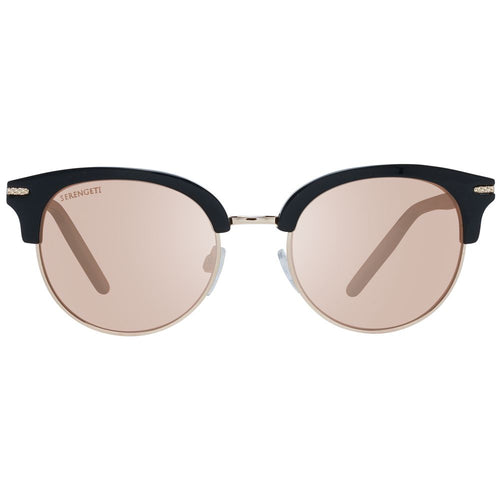 Serengeti Black Acetate & Metal Sunglasses - ClickThatClicks 