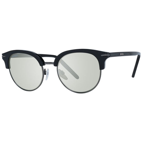 Serengeti Black Acetate & Metal Sunglasses - ClickThatClicks 