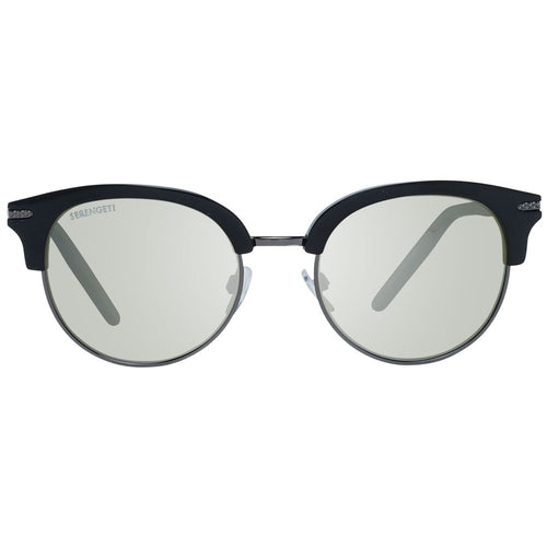 Serengeti Black Acetate & Metal Sunglasses - ClickThatClicks 