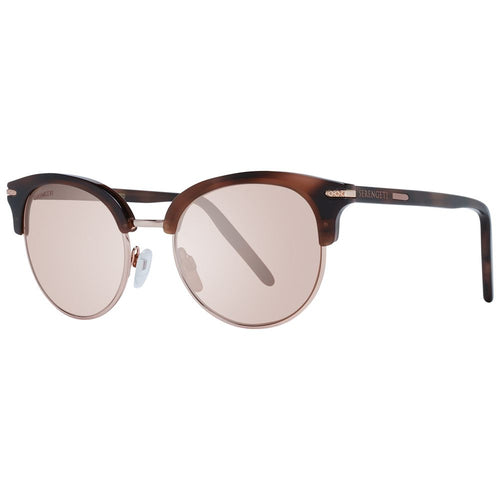Serengeti Brown Acetate & Metal Sunglasses - ClickThatClicks 