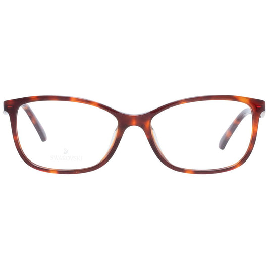 Swarovski Brown Plastic Glasses (Frames) - ClickThatClicks 