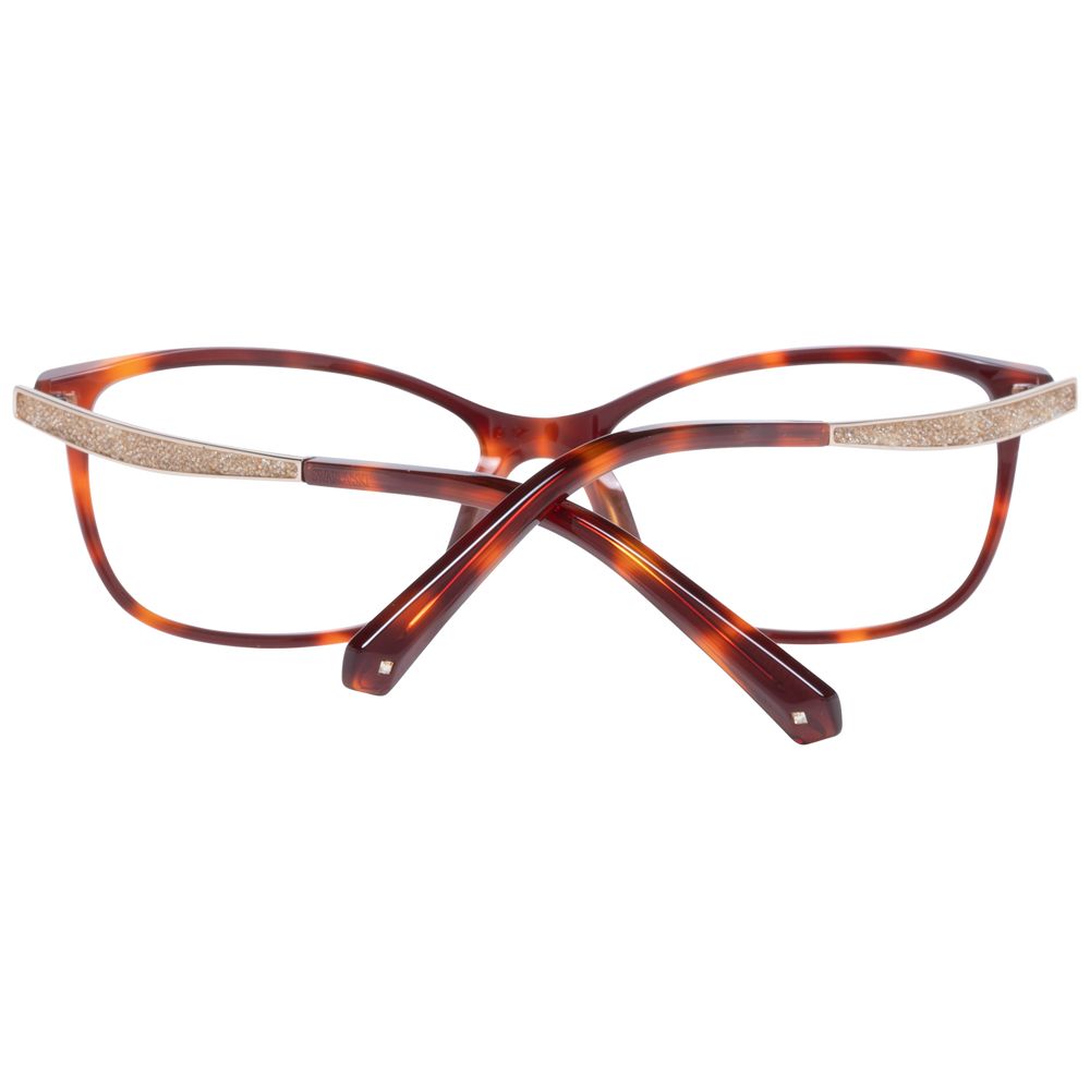 Swarovski Brown Plastic Glasses (Frames) - ClickThatClicks 