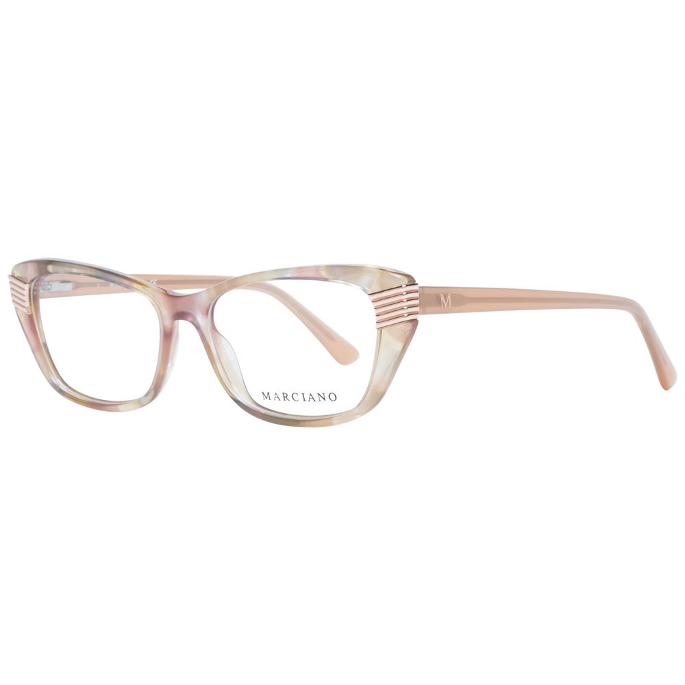 Marciano by Guess Beige Plastic Glasses (Frames) - ClickThatClicks 